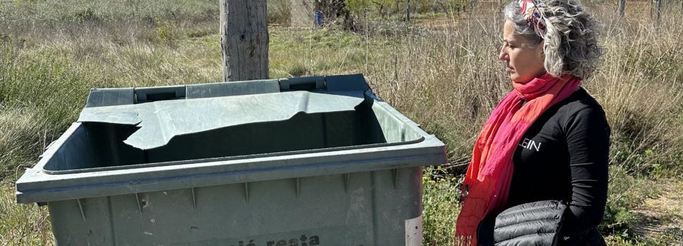 Gemma Molina visita el barri de Les Ventalles i lamenta l’estat de deixadessa en el que es troba