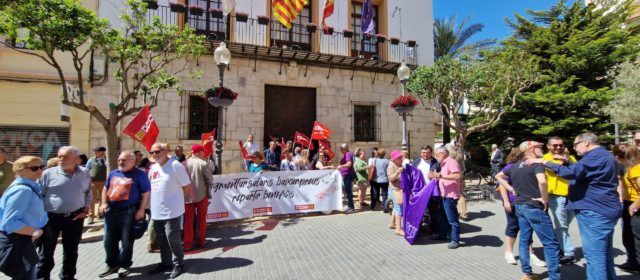 Manifestació del 1r de maig a Vinaròs