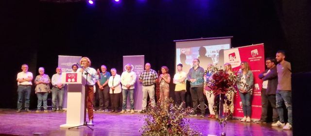 Presentació de la candidatura de Unides Podem Esquerra Unida Vinaròs