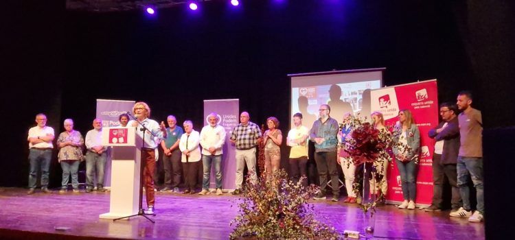 Presentació de la candidatura de Unides Podem Esquerra Unida Vinaròs