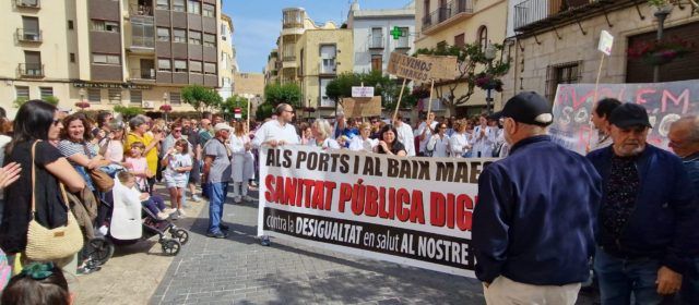 Vídeos de la manifestació a Vinaròs per una sanitat pública de qualitat