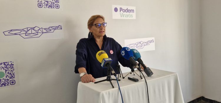 Roda de premsa de Podem Vinaròs