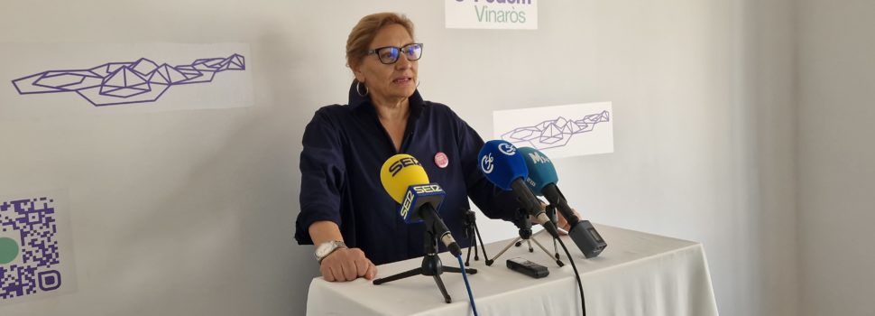 Roda de premsa de Podem Vinaròs