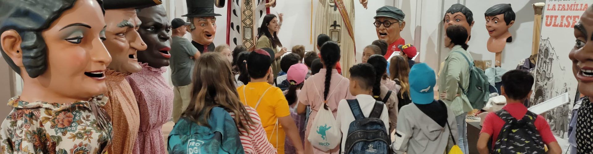 Visita del CEIP Jaume I a la Casa dels Nanos i Gegants de Vinaròs