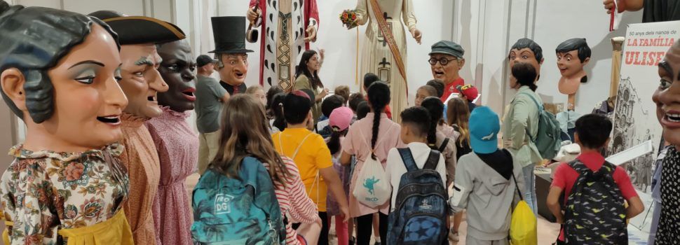 Visita del CEIP Jaume I a la Casa dels Nanos i Gegants de Vinaròs