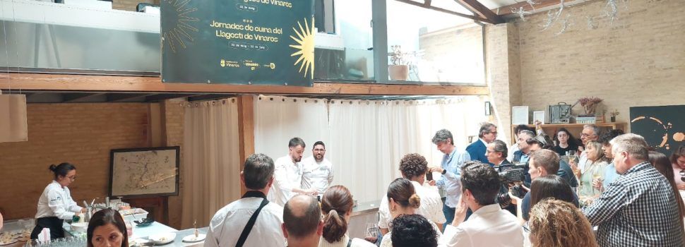 Vinaròs presenta a València amb un showcooking el Concurs de Cuina del Llagostí i les Jornades de Cuina