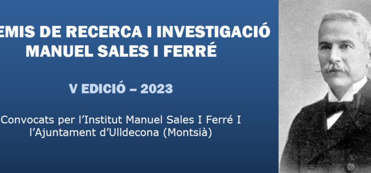 L’Institut Manuel Sales i Ferré d’Ulldecona convoca la 5a edició dels premis Manuel Sales i Ferré