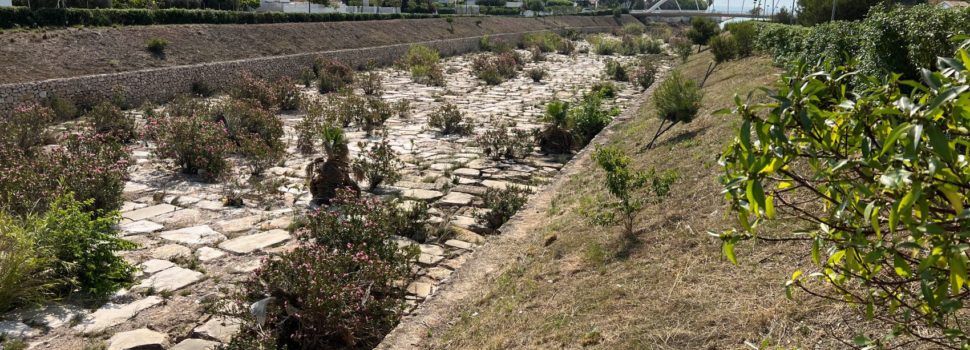 La Regidoria d’Obres i Serveis neteja i desbrossa el talús del riu Cervol