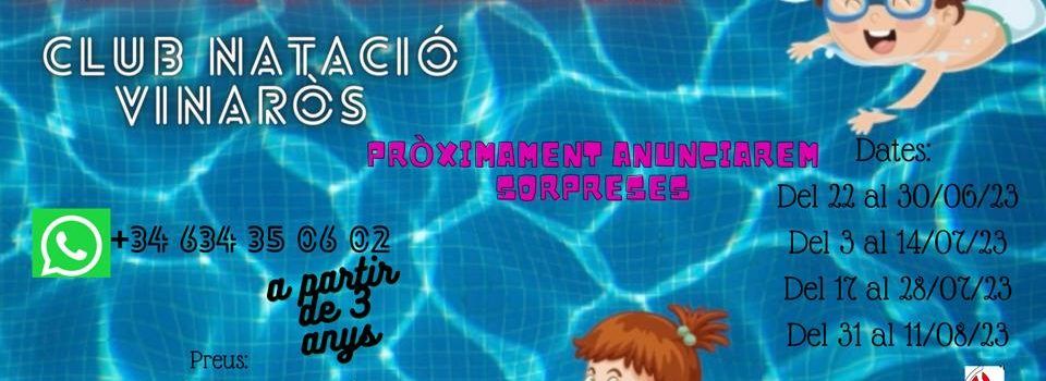 El Club Natació Vinaròs anuncia el seu Campus Estiu 2023