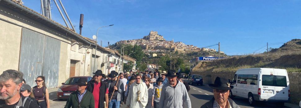 Morellanes i morellans baixen a Vallivana en la Rogativa 2023