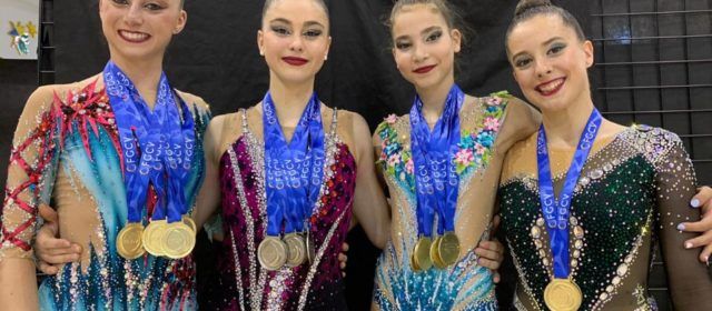 Más éxitos para las gimnastas y técnicos del Mabel Benicarló