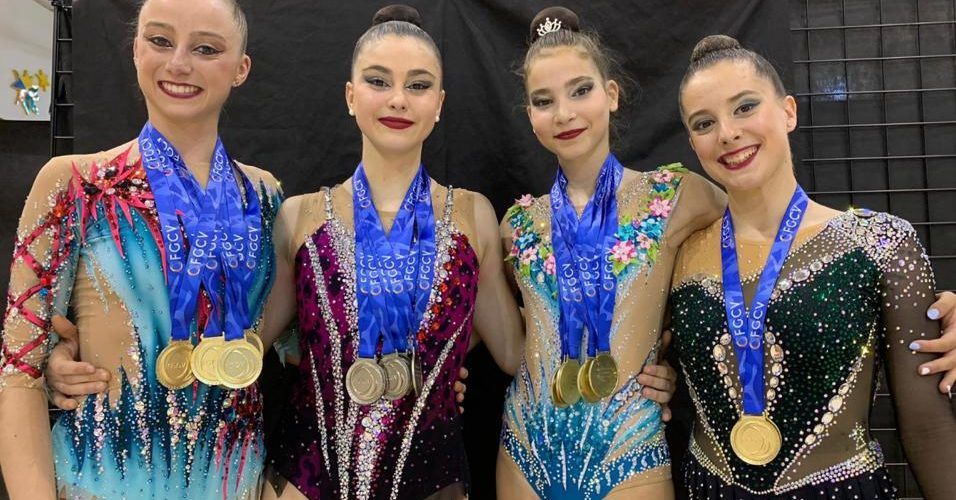 Más éxitos para las gimnastas y técnicos del Mabel Benicarló