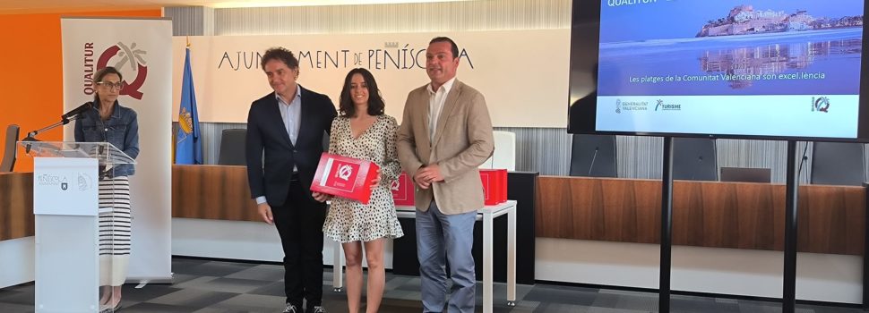 Alcossebre renova els distintius Qualitur per a les seues platges