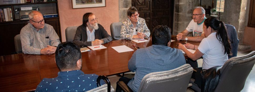 Representants d’ASOL expliquen els projectes desenvolupats amb el 0,7% solidari de Morella