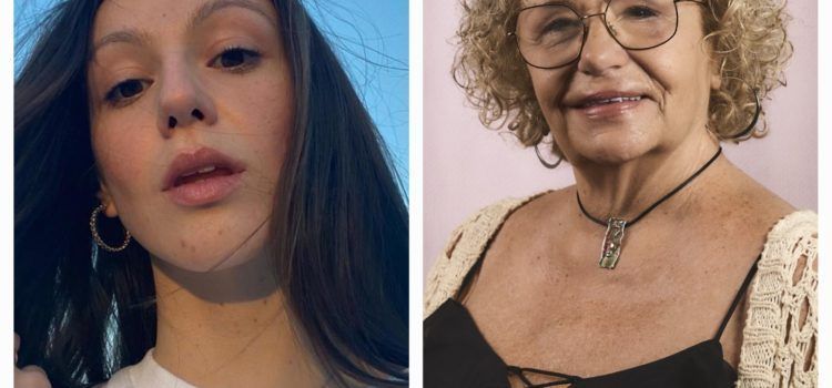 Carmina Forner i Cristina Nichita: mantenidora i presentadora de la proclamació de festes de Vinaròs