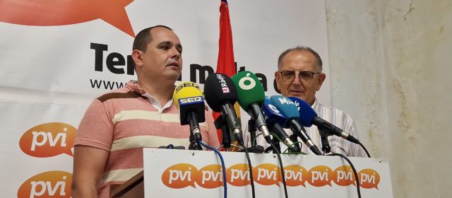 Roda de premsa del PVI sobre la decisió per al ple d’investidura