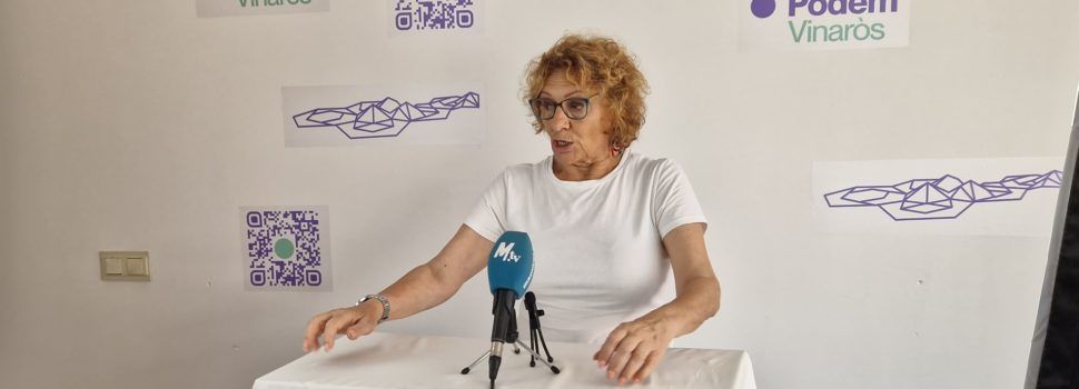 Roda de premsa de Podem Vinaròs després del ple de legislatura