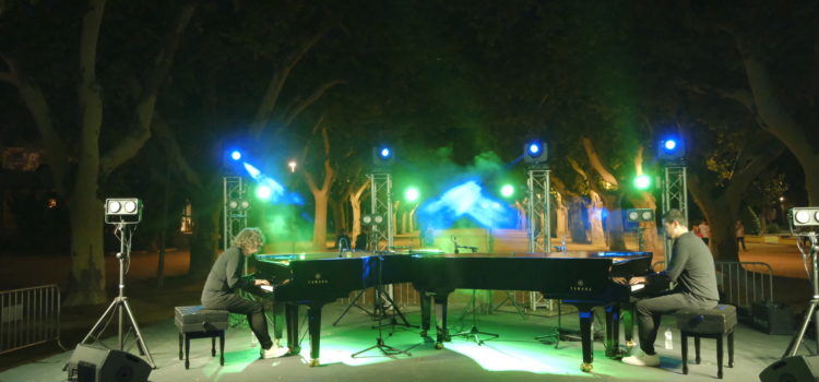 Tancament a dos pianos del Festival Toca’m de Tortosa