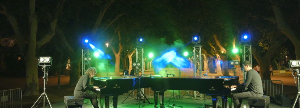 Tancament a dos pianos del Festival Toca’m de Tortosa