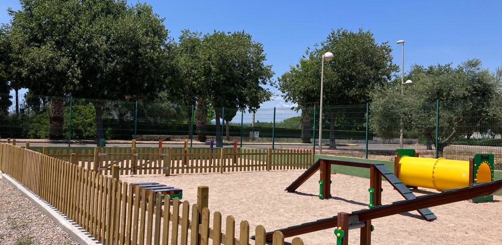 Alcossebre suma un nou parc caní a la zona de Llanera