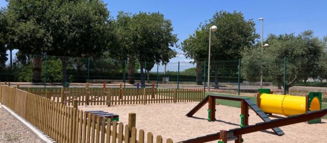 Alcossebre suma un nou parc caní a la zona de Llanera