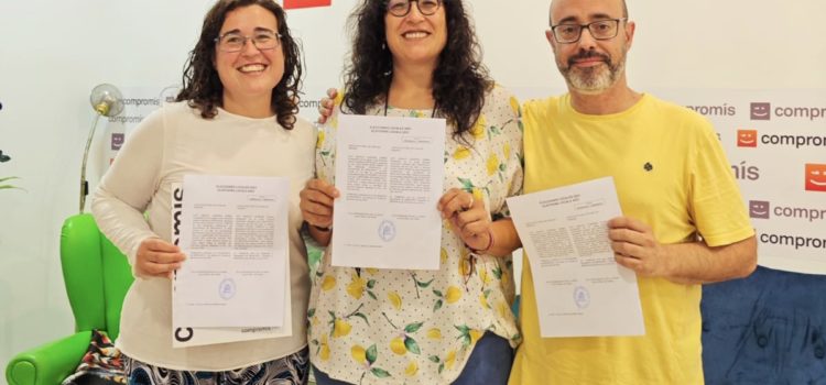 Compromís Benicarló anuncia que només recolzarà la candidatura de Núria Isern