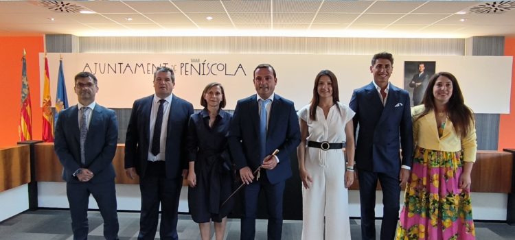 Andrés Martínez Castellá ha sido investido hoy alcalde de Peñíscola con mayoría absoluta