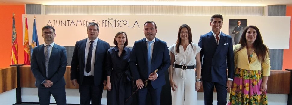 Andrés Martínez Castellá ha sido investido hoy alcalde de Peñíscola con mayoría absoluta