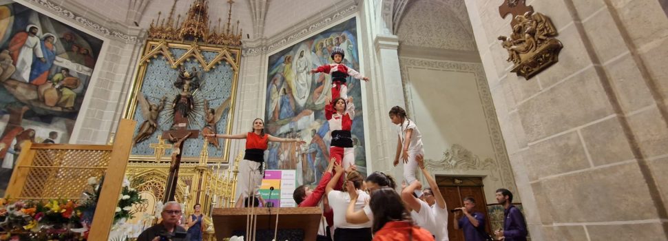 La Muixeranga de Vinaròs torna a actuar per a la Misericòrdia
