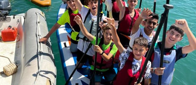 Activitats nàutiques en el port de Vinaròs amb l’alumnat de l’IES Leopoldo Querol