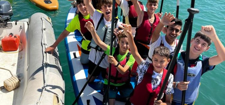 Activitats nàutiques en el port de Vinaròs amb l’alumnat de l’IES Leopoldo Querol