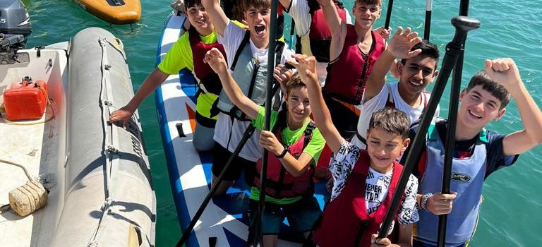 Activitats nàutiques en el port de Vinaròs amb l’alumnat  de l’IES Leopoldo Querol