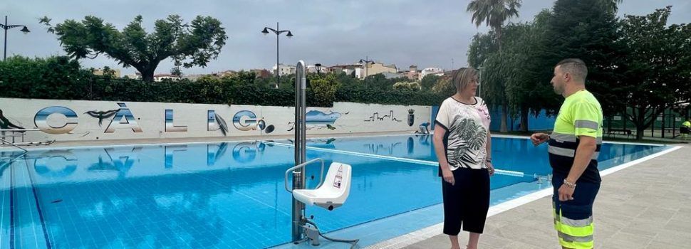 Càlig obrirà la nova temporada de bany aquest divendres