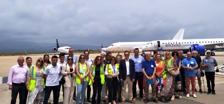 La EGM Abastos-Collet de Benicarló visita las instalaciones del Aeropuerto de Castellón