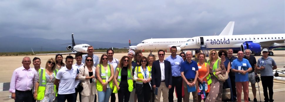 La EGM Abastos-Collet de Benicarló visita las instalaciones del Aeropuerto de Castellón