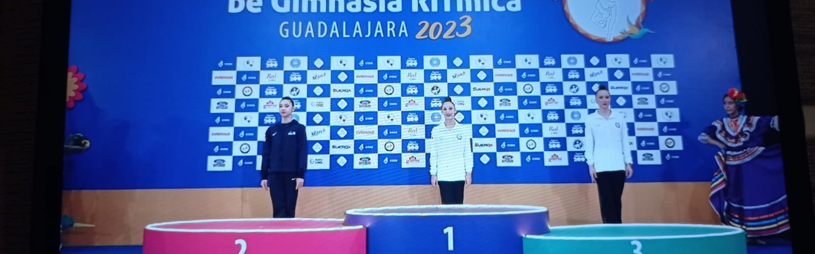 Amanda Bosch del Club Mabel de Benicarló, campeona panamericana júnior de gimnasia rítmica 2023