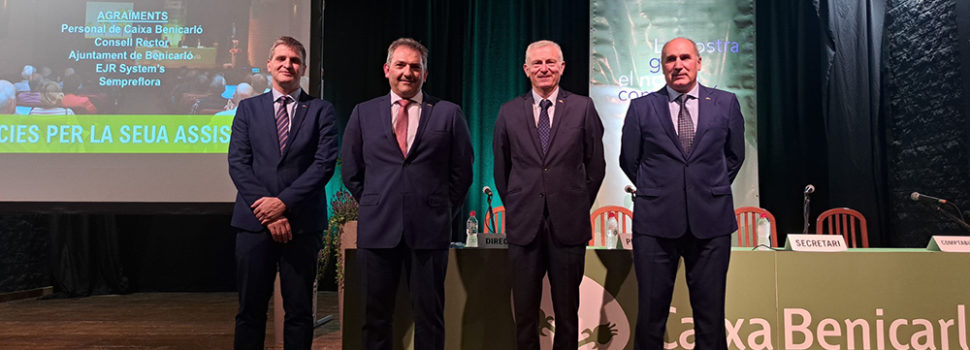 Caixa Benicarló tanque l’any amb uns beneficis d’1,3 milions d’euros