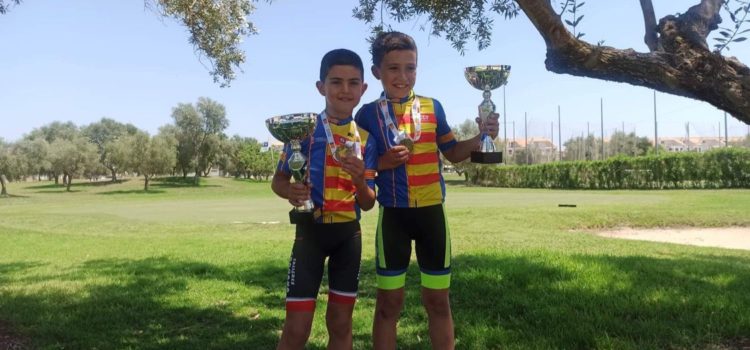 Els magdaleners Mario de Zayas Marín i Marc Marín Falcó es proclamen campions autonòmics de ciclisme