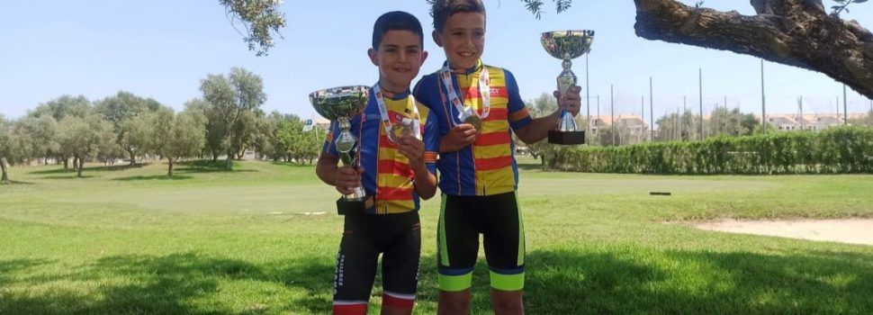 Els magdaleners Mario de Zayas Marín i Marc Marín Falcó es proclamen campions autonòmics de ciclisme