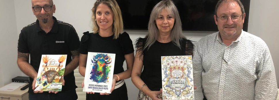 El vinarossenc Joan Safont Pitarch il·lustrarà la portada del Llibre de Festes de Santa Magdalena