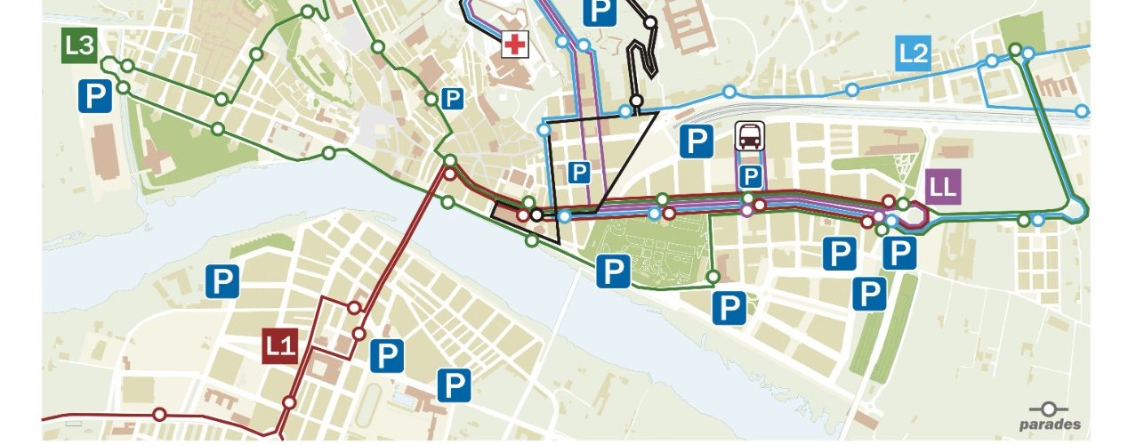 Tortosa activa una línia de bus especial per facilitar l’accés a l’HTVC amb motiu de les obres de construcció del pàrquing