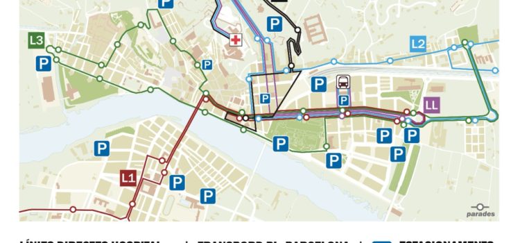 Tortosa activa una línia de bus especial per facilitar l’accés a l’HTVC amb motiu de les obres de construcció del pàrquing