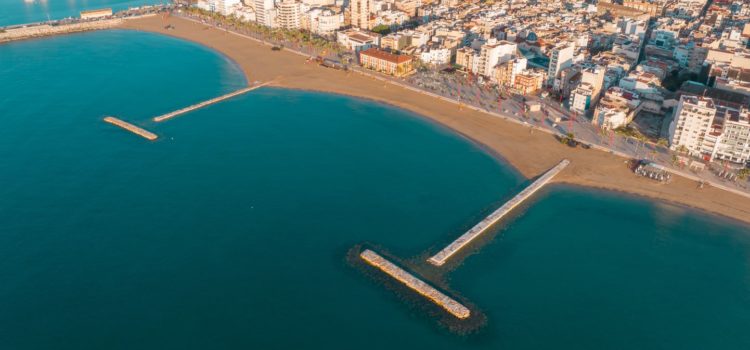 Costes finalitza les feines de remodelació i construcció dels espigons de la platja del Fortí