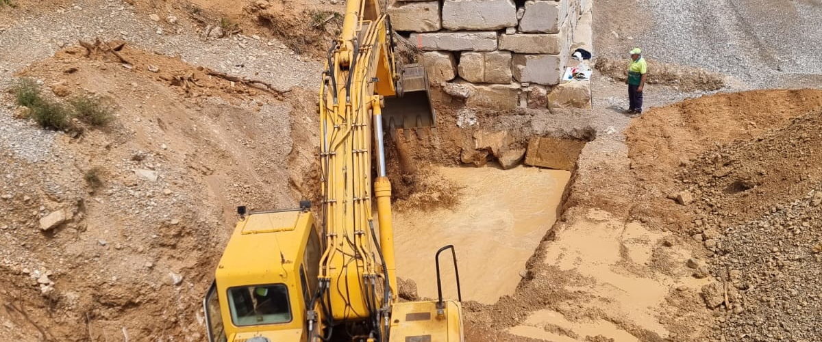 Costes inicia obres de consolidació de talussos a la costa Nord de Benicarló