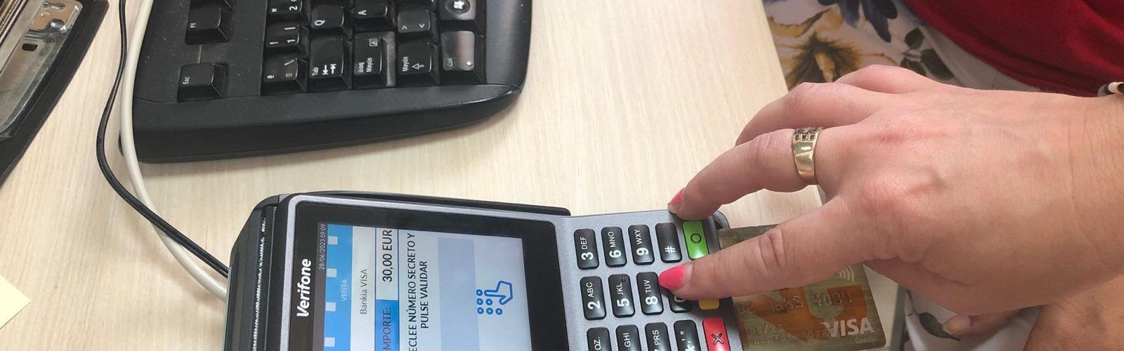 L’Ajuntament de Santa Magdalena facilita el pagament amb targeta en les seues instal·lacions municipals