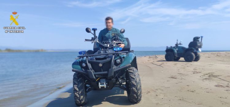 La Guardia Civil de Tarragona incorpora dos vehículos quads todo terreno para el DEPRONA en el Parque Natural del Delta de l’Ebre