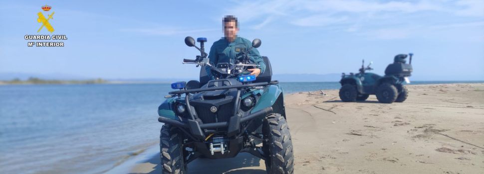 La Guardia Civil de Tarragona incorpora dos vehículos quads todo terreno para el DEPRONA en el Parque Natural del Delta de l’Ebre