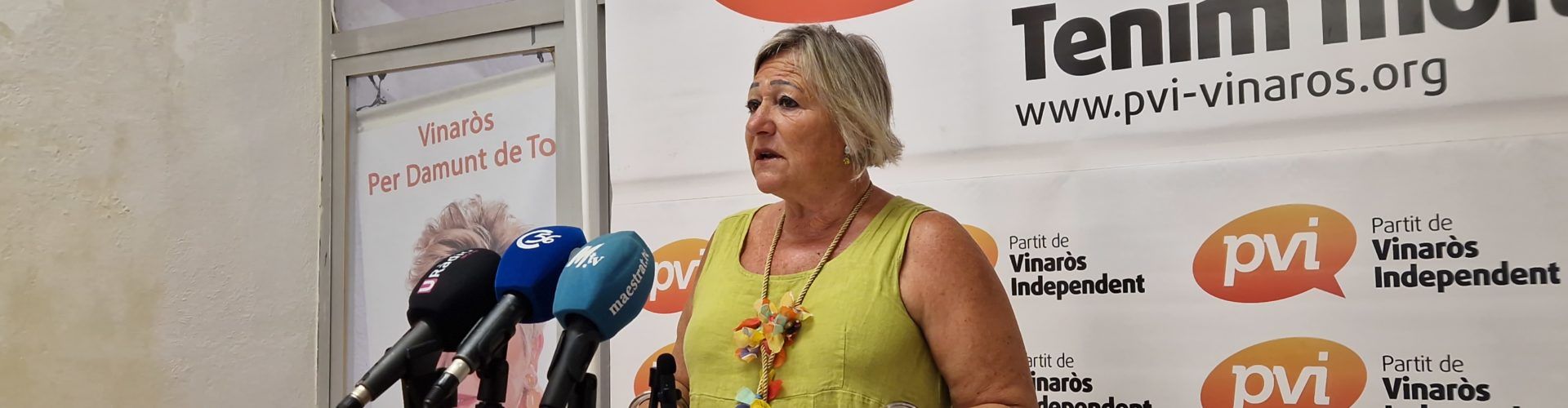 Roda de premsa del PVI, rere el controvertit passat ple
