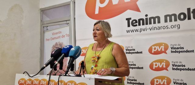 Roda de premsa del PVI, rere el controvertit passat ple