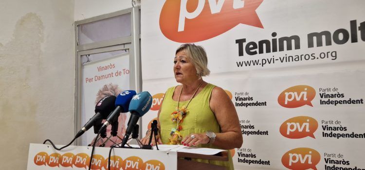 Roda de premsa del PVI, rere el controvertit passat ple